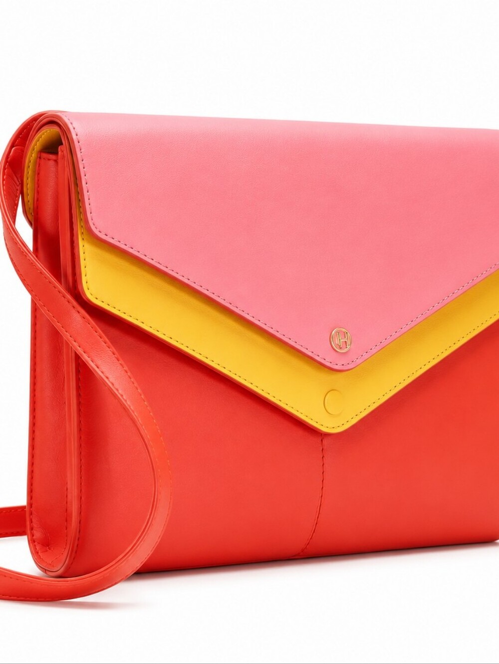 Tory Burch tri-color crossbody bag clutch